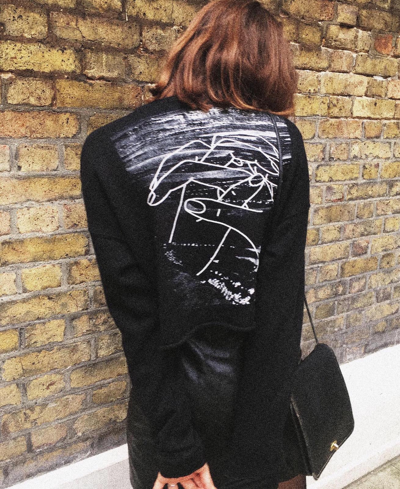 Bonjour Paris & Bad Mood collaboration CROPPED CREWNECK - SOLD OUT