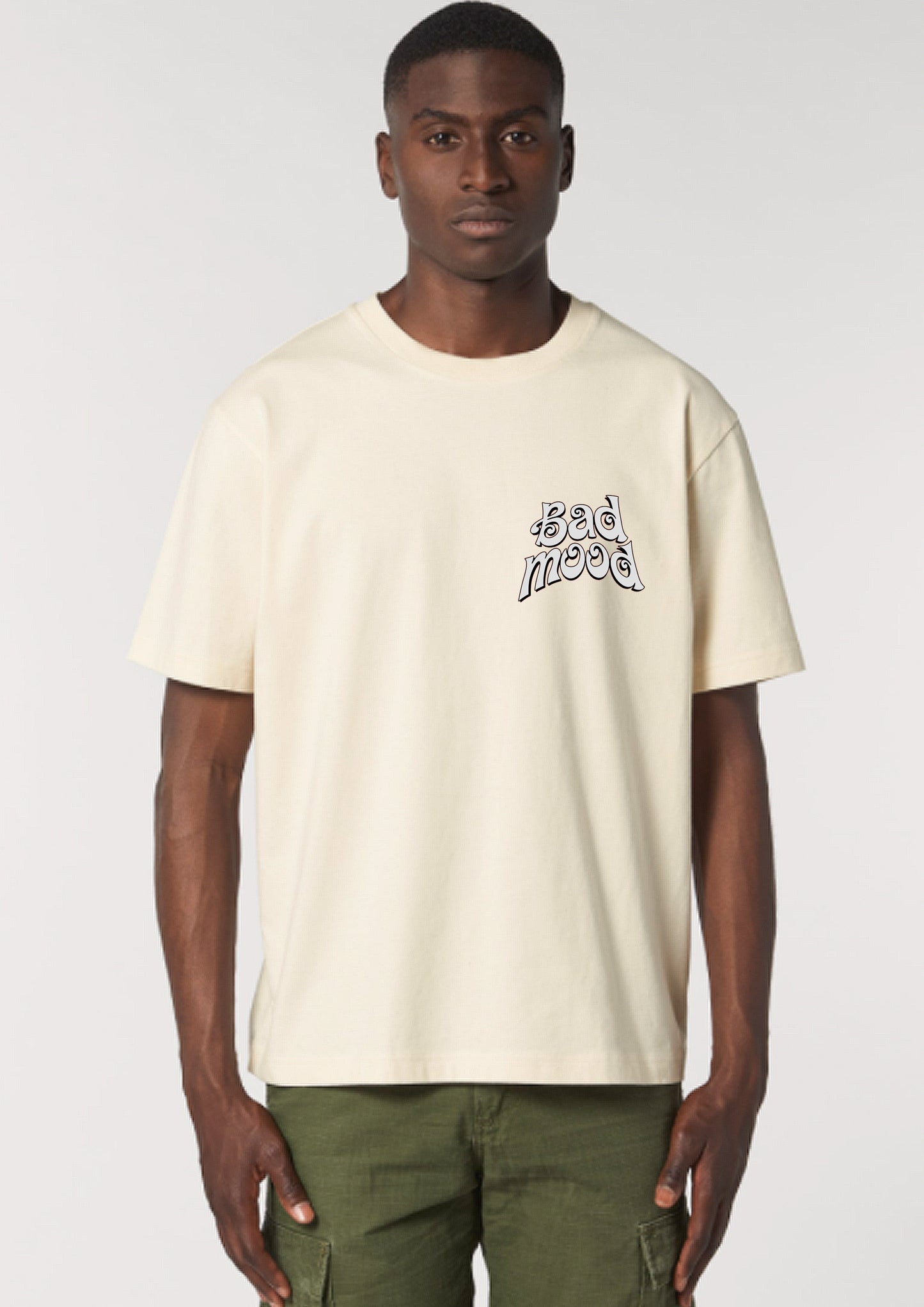 FLASH tshirt in Natural Raw