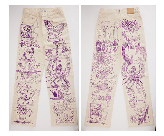 Stencil Jeans